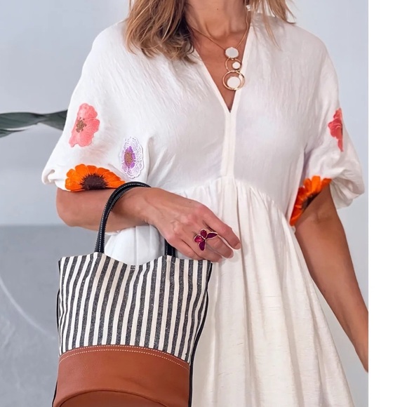 ANNA KAY Klo Midi Dress Backless Dress with Floral Accents size medium - Picture 4 of 15